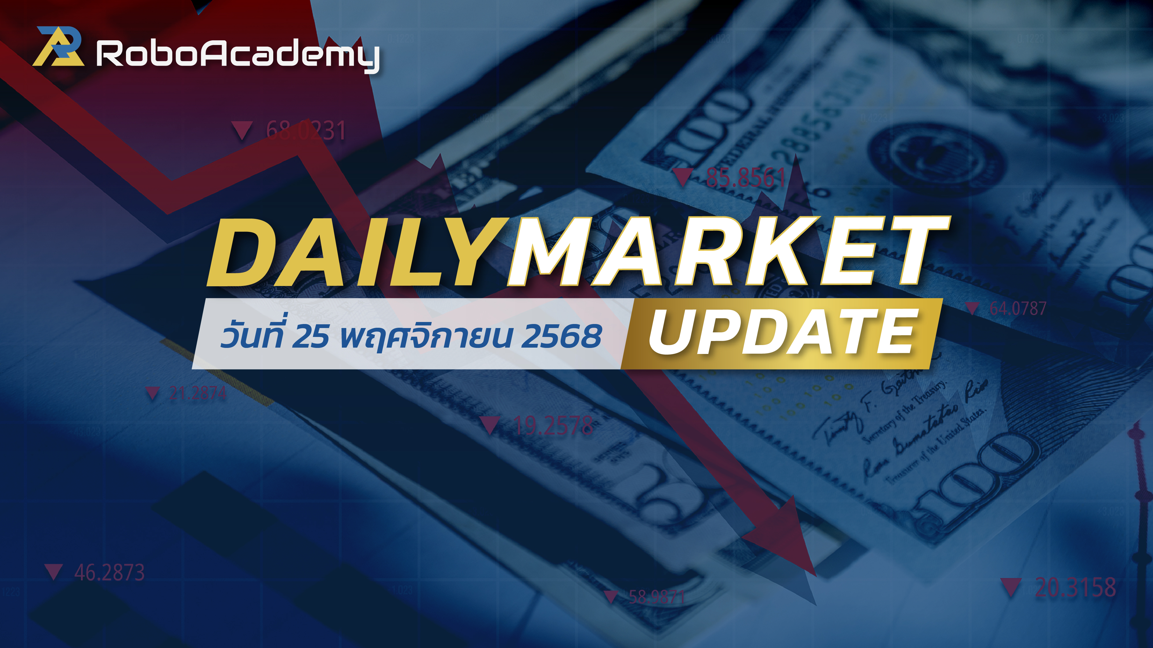 บทวิเคราะห์ตลาดรายวัน ประจำวันที่ 25 พฤศจิกายน 2568