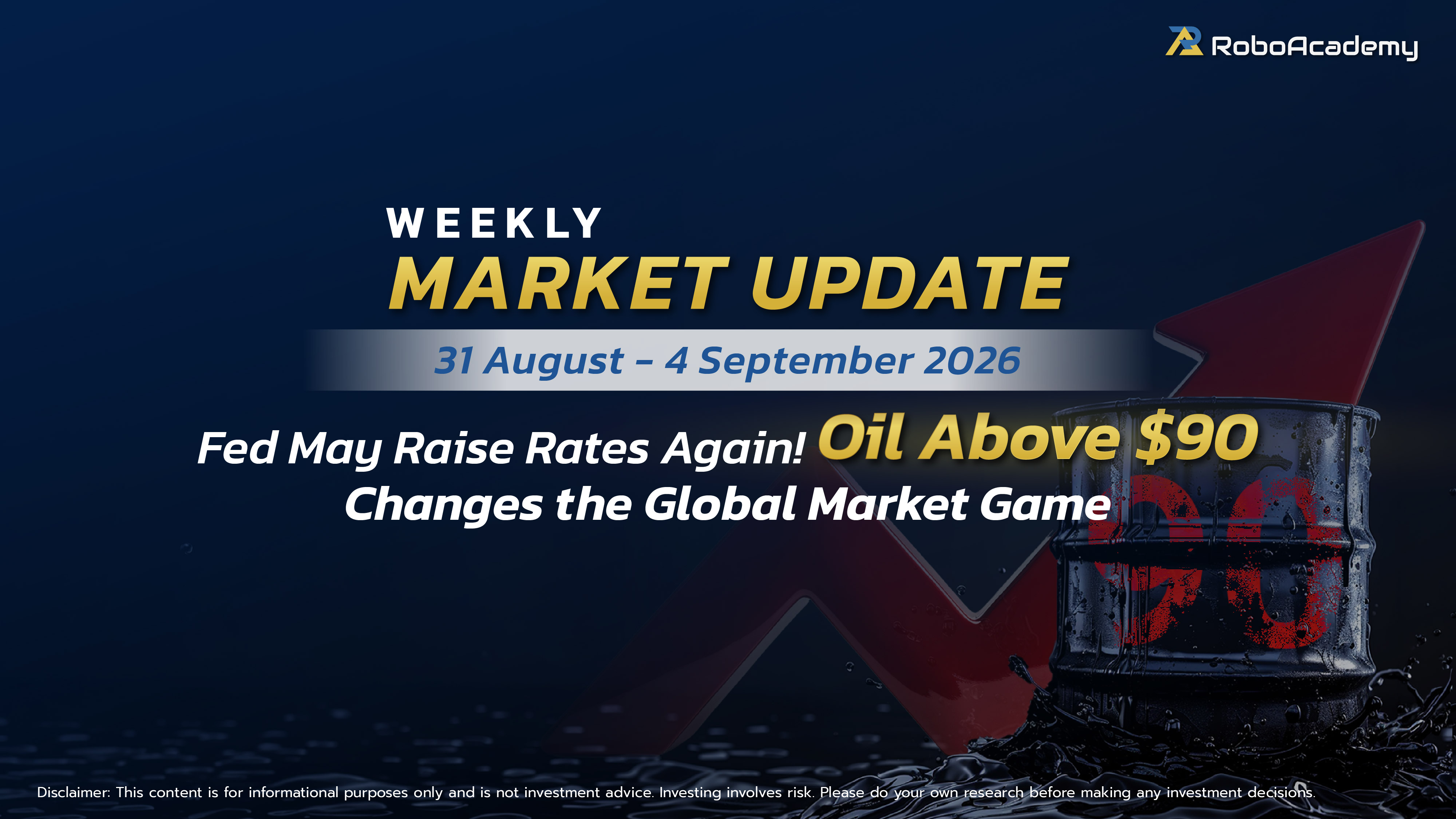 Weekly Market Update 31 August - 4 September 2026